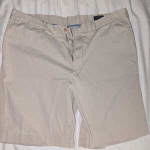 Polo Ralph Lauren Men's 100% Cotton Size 42T Classic Fit‎ Khaki Shorts